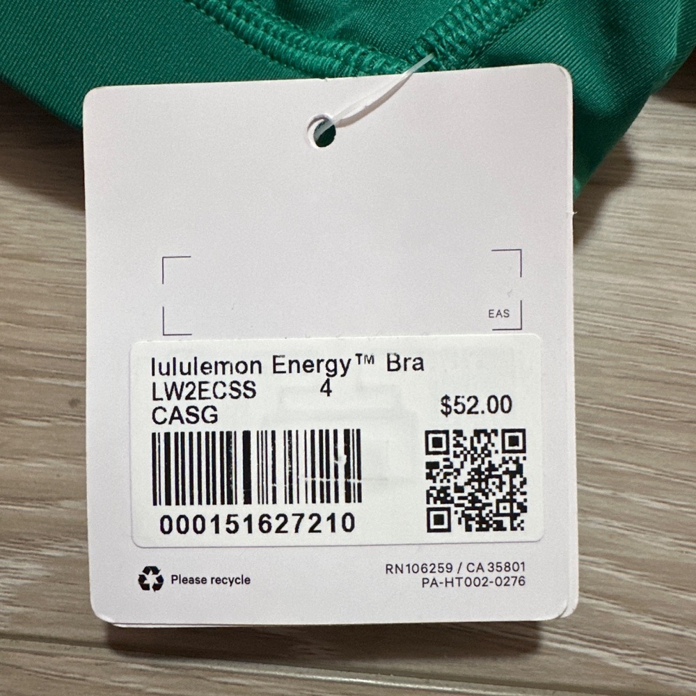Lululemon Energy Bra - Picture 3 of 3